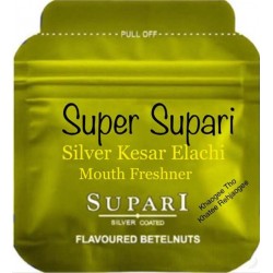 Super Supari Silver Kesar Elaichi / Mouth Freshner