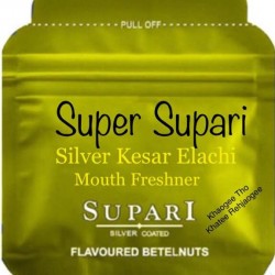 Super Supari Silver Kesar Elaichi / Mouth Freshner