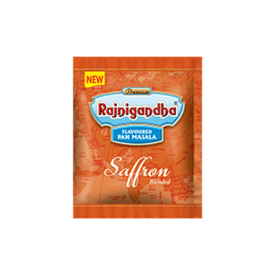 RajniGandha Saffron Blended Pan Masala Pouch