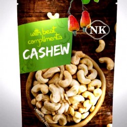Delicacies By NK  ROASTED COATED PEPPER SALTED CASHEWS