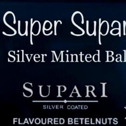 Super Supari Silver Minted Balls / Mouth Freshner
