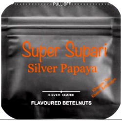 Rs 15 Super Supari Silver Papaya / Mouth Freshner
